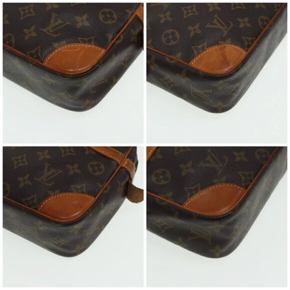 LOUIS VUITTON Monogram Compiegne 28 Clutch Bag M51845 LV Auth 83388 - Picture 14 of 16